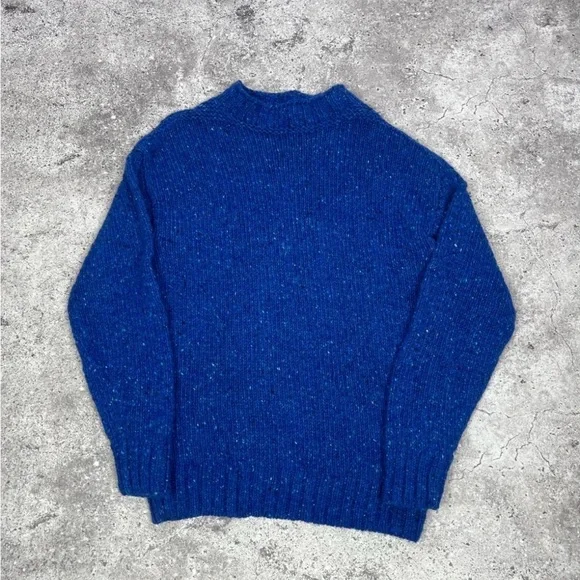 Toast XS blue donegal sweater - Picture 3 of 5